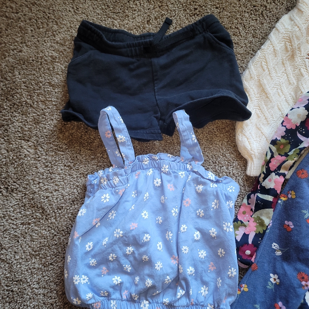 Baby Girl 2T Assorted Baby Clothing Bundle Set - 15 Piece Lot - Picture 2 of 9